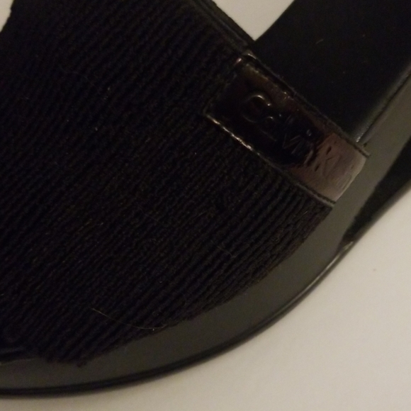 Black  Slip On Stretch Shoes - Picture 3 of 7